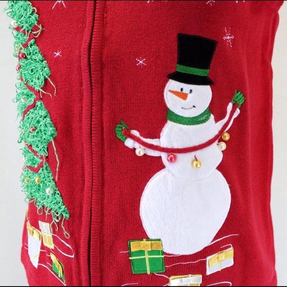 Ugly Christmas Sweater Vest Size Small and Medium - Picture 4 of 8